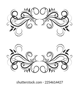 Luxurious frame, exquisite background. Victorian style. Calligraphic brush, royal lines. For your holiday invitations, cards, greetings. Creates a special mood.