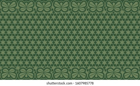 Luxurious Geometric Abstract Pattern Seamless Background.