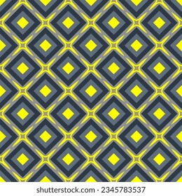 Luxurious geometric lattice seamless pattern. Geometric objects and shapes are grouped and arranged in a certain order. Vector.