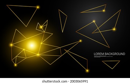 Luxurious gold abstract background design, suitable for backgrounds, wallpapers, posters, and others