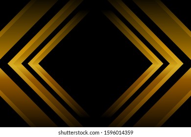 Luxurious Gold and Black Abstract Background