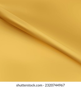 luxurious gold satin background close up