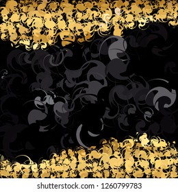 Luxurious golden background
