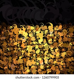 Luxurious golden background
