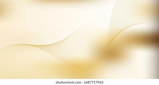 luxurious golden background Vector illustration