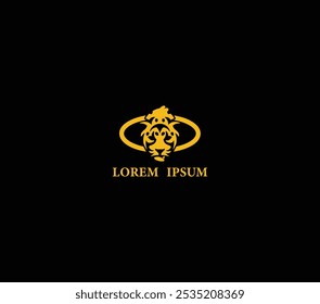 Luxurious golden leopard logo symbolizing power and prestige, ideal for premium brands, businesses, and elite corporate identities. Elevate your brand with this regal emblem!