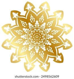 luxurious golden mandala Classic mandalas for decoration Graphic elements