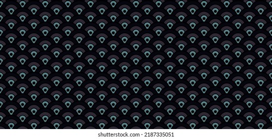 Luxurious Japanese Wave Samless Pattern. Chinese Seamless Wave Pattern. Bohemian Geometric Asian Print. Premium Japanese Clothes Design. Elegant Kimono, Ikat Shibori Wabi Sabi Tie Dye Water Texture.