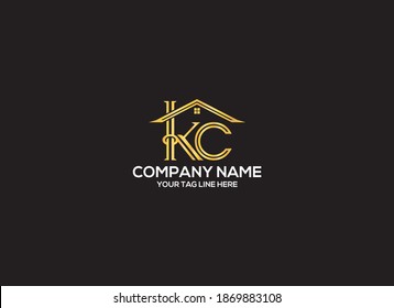 Luxurious KC Home Property Construction logo design for a Company.