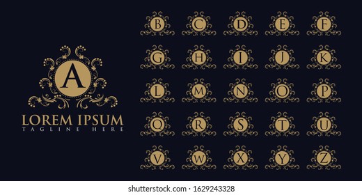 Luxurious Letters Vector Logo Set