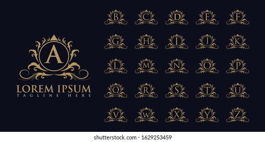 Luxurious Letters Vector Logo Set
