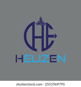 Diseño de Logo de Lujo para HELIZEN