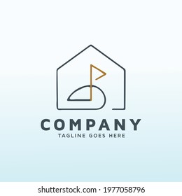 Luxurious logo for Golf Estate