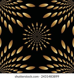 luxurious Or luxury Mandala Style Abstract Pattern Graphics Color