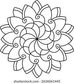 Luxurious mandala design for decoration.  Buddha Purnima.  Buddha.