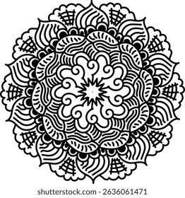 Luxurious mandala design for decoration.  Buddha Purnima.  Buddha.