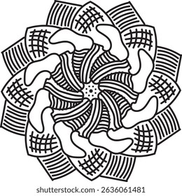 Luxurious mandala design for decoration.  Buddha Purnima.  Buddha.