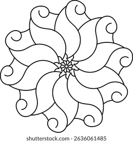 Luxurious mandala design for decoration.  Buddha Purnima.  Buddha.