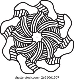 Luxurious mandala design for decoration.  Buddha Purnima.  Buddha.