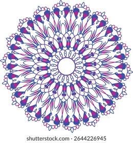 luxurious mandala design for henna tattoo ,background uses