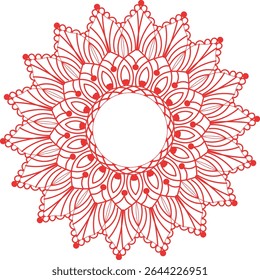 luxurious mandala design for henna tattoo ,background uses