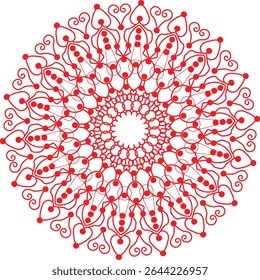 luxurious mandala design for henna tattoo ,background uses