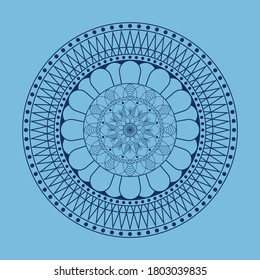 Luxurious mandala . This is a luxurious mandala Vector , all of these objects or assets are separated and ready for editing.