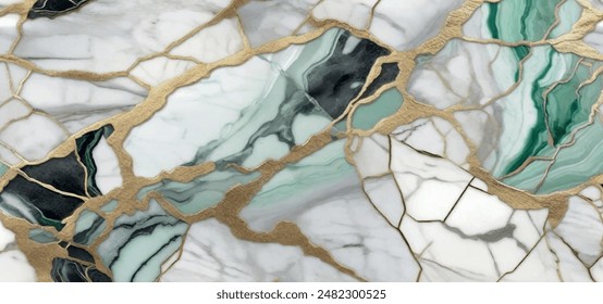 Luxurious marble texture for skin tile wallpaper vector background. Creative ceramic stone art wall and floor interiors design. Abstract home decoration used ceramic wall floor and granite slab tiles.