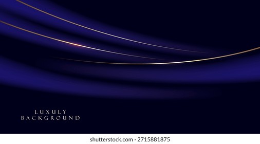 Ein luxuriöser minimalistischer Hintergrund mit einem tiefen marineblauen (sehr tiefen) Farbschema und Farbverlauf-Schattierungen, um Tiefe und Dimension zu schaffen, die unterstrichene Eleganz hervorheben.