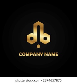 Luxurious and modern brand logo