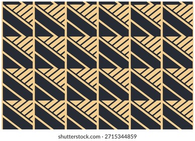 Patrón de Vector floral monocromo lujoso | Diseño geométrico decorativo de la teja para la moda, la materia textil, el interior, la alfombra y el arte gráfico | Textura digital con estilo con Antiguas y atractivo moderno