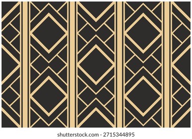 Patrón de Vector floral monocromo lujoso | Diseño geométrico decorativo de la teja para la moda, la materia textil, el interior, la alfombra y el arte gráfico | Textura digital con estilo con Antiguas y atractivo moderno