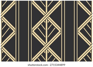 Patrón de Vector floral monocromo lujoso | Diseño geométrico decorativo de la teja para la moda, la materia textil, el interior, la alfombra y el arte gráfico | Textura digital con estilo con Antiguas y atractivo moderno