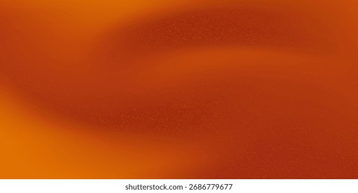 Luxuoso modelo de papel de parede laranja abstrato gradiente. Fundo de cor de outono suave embaçado. Laranja dourado e onda fluente de cores. Gradação abstrata. Ilustração de vetor