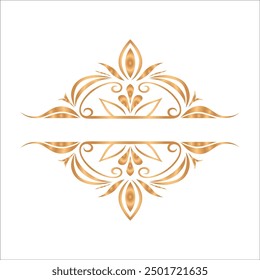 Luxurious ornamental decorative elements 2