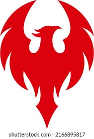 Luxurious Phoenix Red design vector