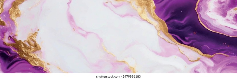 Lujoso fondo de Fondo de pantalla de mármol rosa. Textura de mármol de lujo con brillo dorado y tono rosado. mármol rosa con remolinos de estilo natural de lujo de mármol y patrón geoda de lámina de oro.