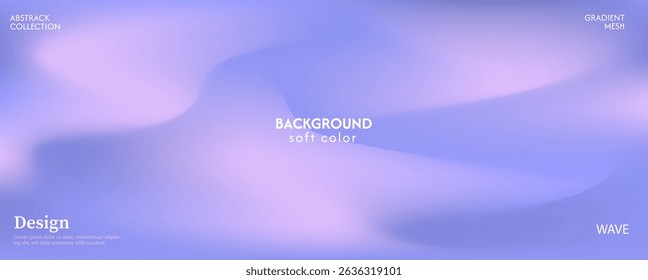 Luxurious purple wavy abstract texture background. Light and dark combination. Minimalist pastel color design