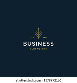 Luxurious real estate Logo	
