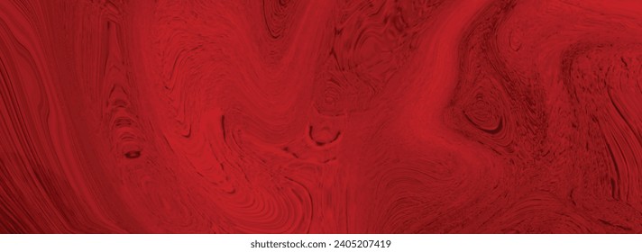 Luxurious red oil paint liquid fluid marbling flow effect. Luxurious Red Liquid marble texture. Acrylic paints pour fluid background illustration.