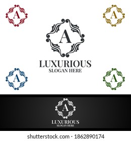 Luxurious Royal Logo for Jewelry, Wedding, Hotel or Fashion