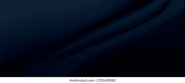 Lujoso fondo de tela de satén con suaves pliegues en ricos tonos oscuros. Textura abstracta minimalista ideal para una marca premium, composiciones elegantes y obras de arte digitales modernas. eps 10


