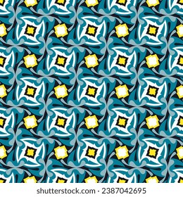 Luxurious seamless pattern. Art forms are grouped and arranged in a specific order. Vector image for print, textile, packaging, interior design and your other projects.
