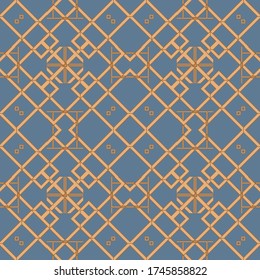 Lujoso Patrón sin Marea con Estilo Ornamento. Concepto de Vintage adecuado para papel de escritorio, tarjeta, invitación, arte de impresión, fondo vectorial