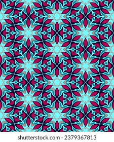 Luxurious seamless pattern. Overlapping art forms, stripes, polygons, segments are grouped and arranged in a certain order. Vector. 
