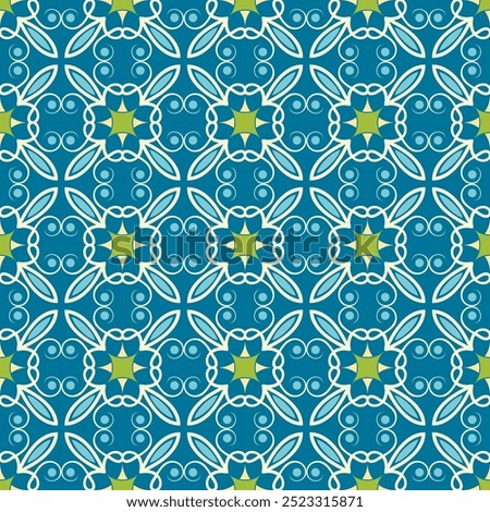 Luxurious seamless pattern. Overlapping art forms, stripes, polygons, segments are grouped and arranged in a certain order. Vector.