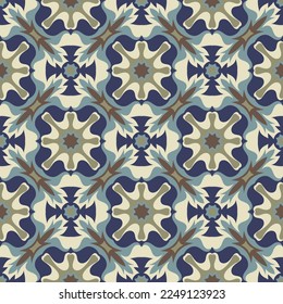 Luxurious seamless pattern. Vector illustration for print, fabric, cover, packaging, interior decor, blog decoration and other your projects.