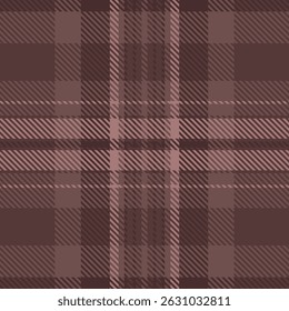 Luxuoso padrão de xadrez sem costura, tecido têxtil de fundo escócia. T-shirt vetor tartan verificar textura em pastel e vermelho paleta de cores.