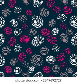Lujoso patrón sin costuras texturado. Ilustración vectorial para impresión, tela, cubierta, embalaje, decoración interior, decoración de blogs y otros proyectos.