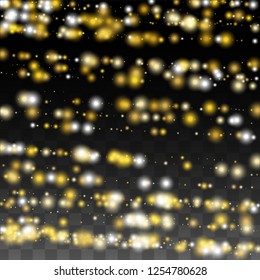 Luxurious Starry Night Design for Banner, Poster, Template, Card, Web, Advertisement, Party or Disco Print. Luxury Night Digital Illustration. 
